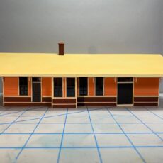 Milwaukee Road 1906 Class A design 24x60 Station kit-HO scale LWP-200