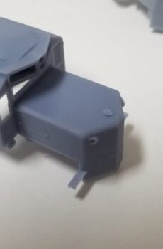GP low nose w/original class lights Nose only.-HO scale LWP-150
