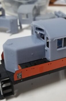 Burlington Northern GP10 conversion kit w/class light blockouts-O scale LWP-111-O