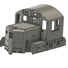 Seaboard/CSX GP16 cab and nose conversion kit-LWP-123