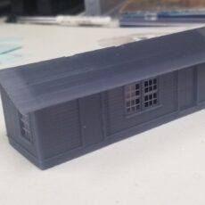 Milwaukee Road 1913 Class D-2 design 10'6" x 34' Station kit-HO scale LWP-210