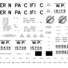 Western Pacific Pullman Boxcar 1927-1948