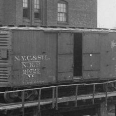 Nickel Plate Road 40' double sheathed, double door boxcar #20000-20999 Murphy Ends