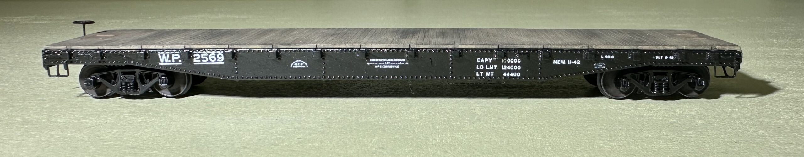 Western Pacific 50 foot AC&F Flatcar #2401-2700